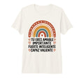 Spanish Positive Words Kind Strong T-Shirt - Casual Everyday Wear Unisex - T-Shirt, Sweatshirt, Hoodie