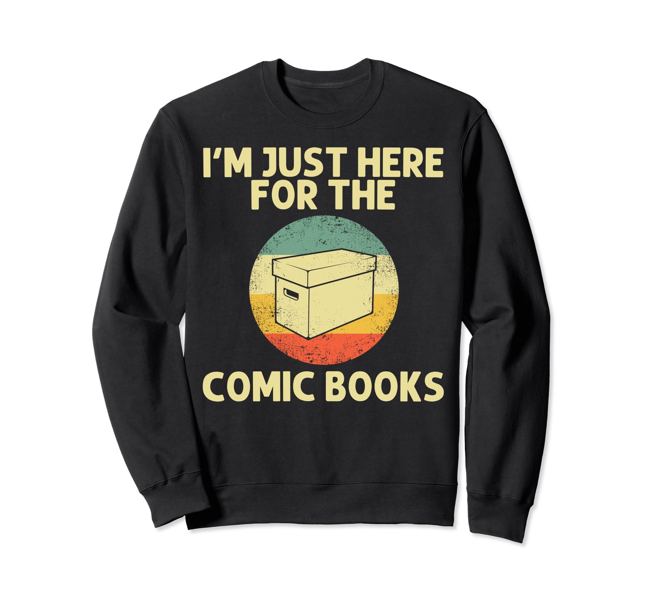 Comic Book Comic Book Lovers Books Sweatshirt - Trendy Graphic for Adults - T-Shirt, Sweatshirt, Hoodie