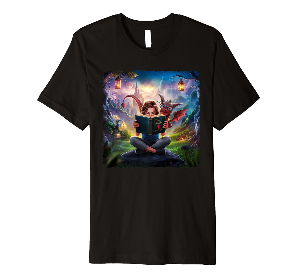 Magical Reading Adventures My Dragon T-Shirt - Unique Graphic Men Women - T-Shirt, Sweatshirt, Hoodie