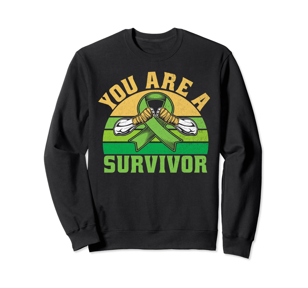 You Are Survivor Mental Health Sweatshirt - Custom Art Print for Adults - T-Shirt, Sweatshirt, Hoodie