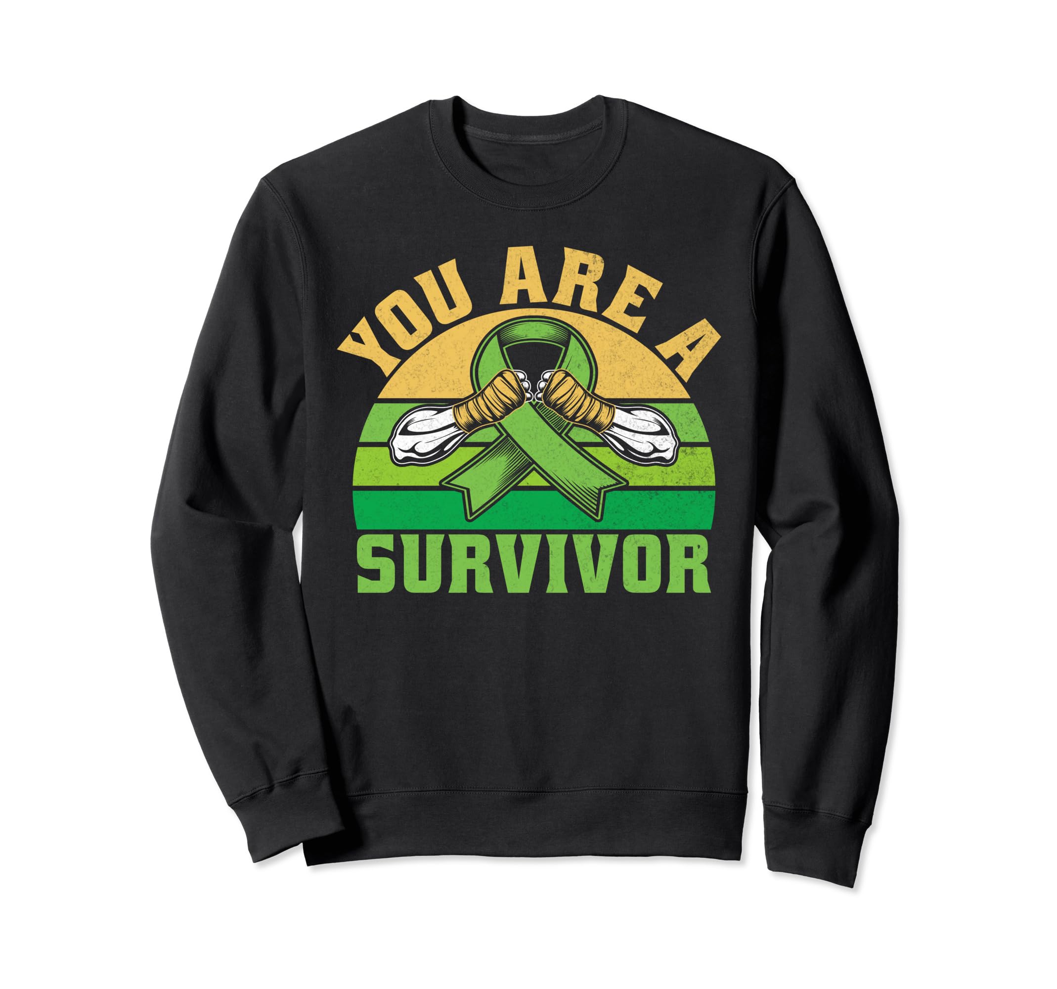 You Are Survivor Mental Health Sweatshirt - Custom Art Print for Adults - T-Shirt, Sweatshirt, Hoodie