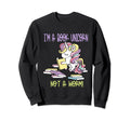 Reading Nerd Costume Library Unicorn Sweatshirt - Trendy Graphic Unisex - T-Shirt, Sweatshirt, Hoodie