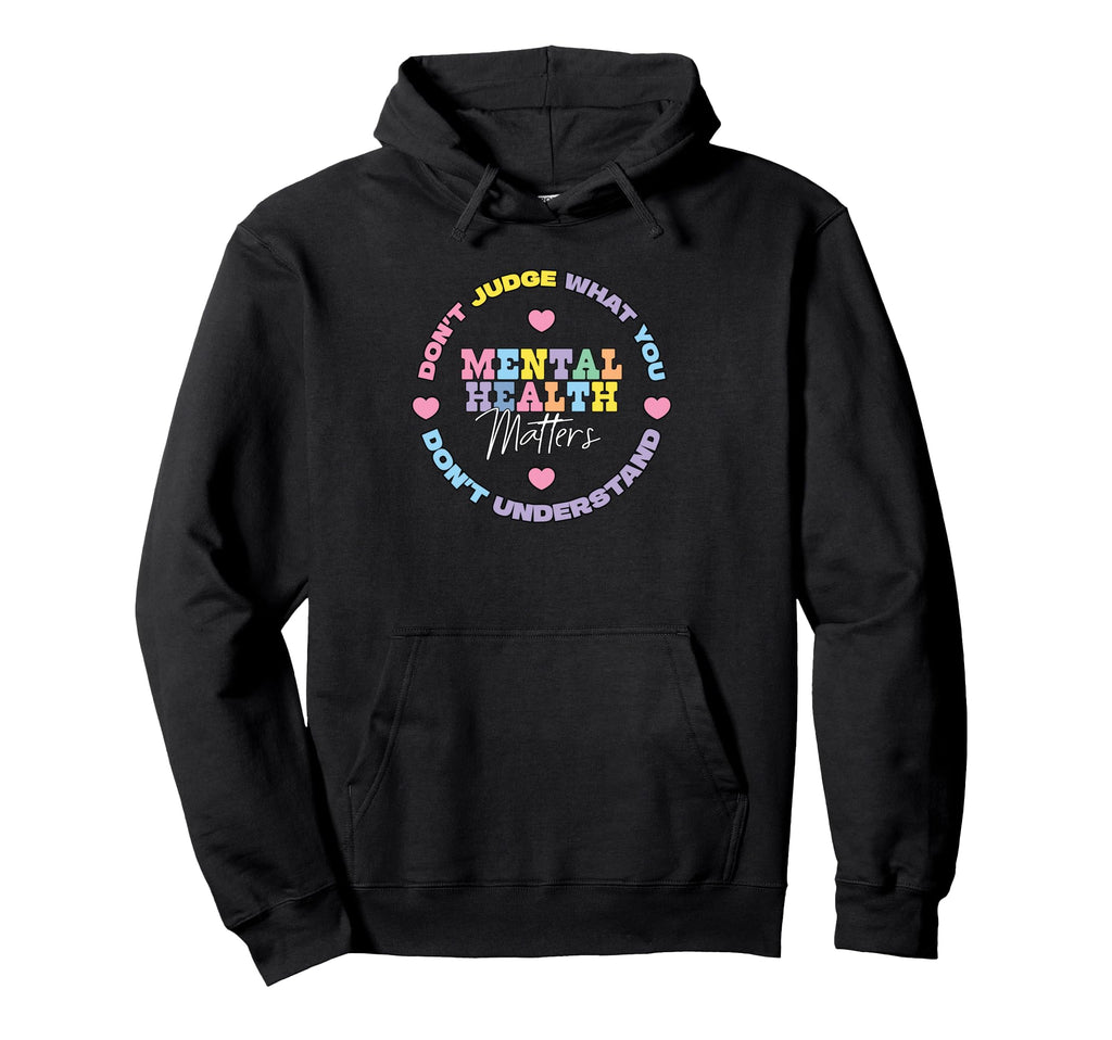 Mental Health Awareness Month End Stigma Hoodie - Streetwear Style Unisex - T-Shirt, Sweatshirt, Hoodie