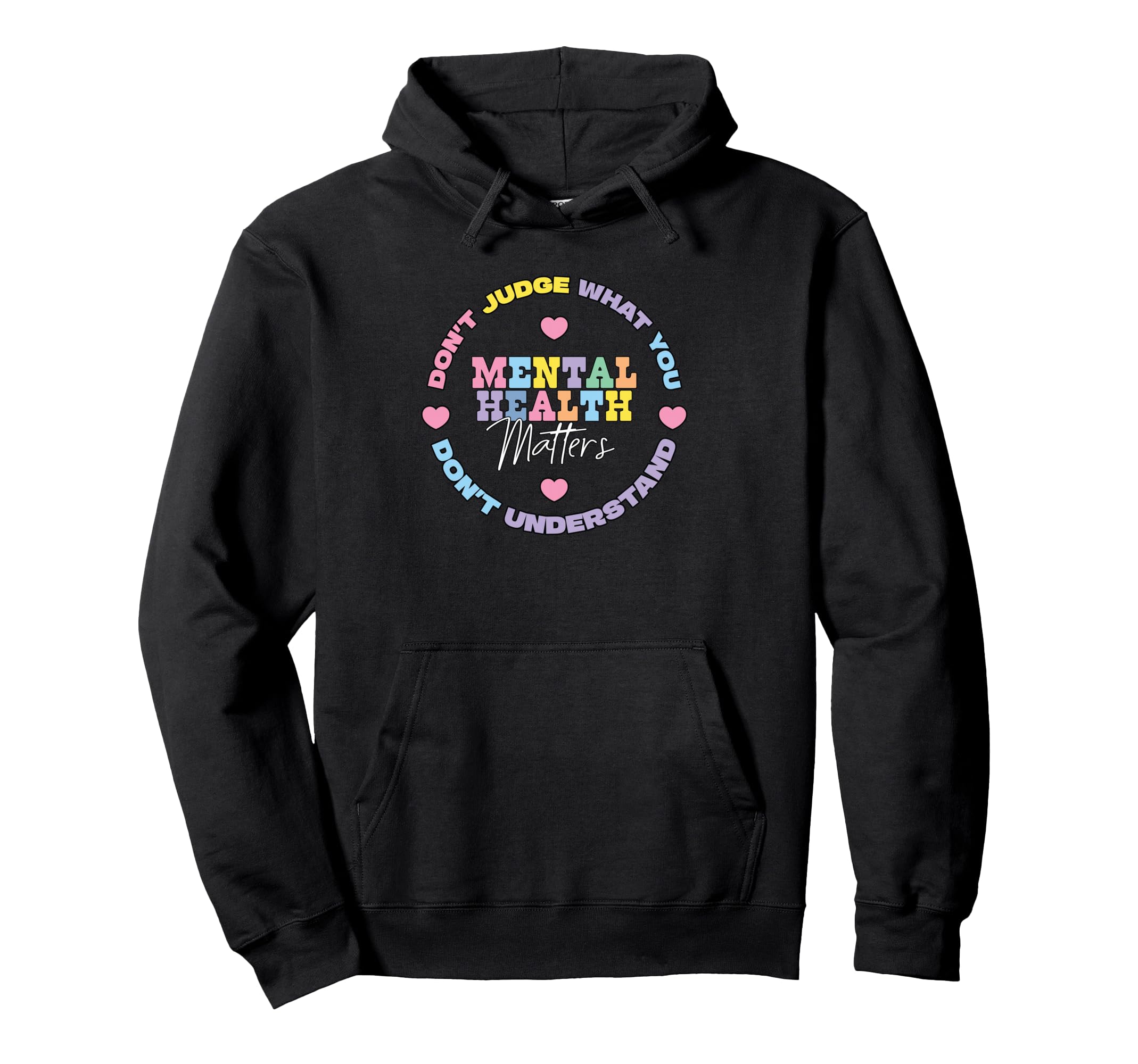 Mental Health Awareness Month End Stigma Hoodie - Streetwear Style Unisex - T-Shirt, Sweatshirt, Hoodie