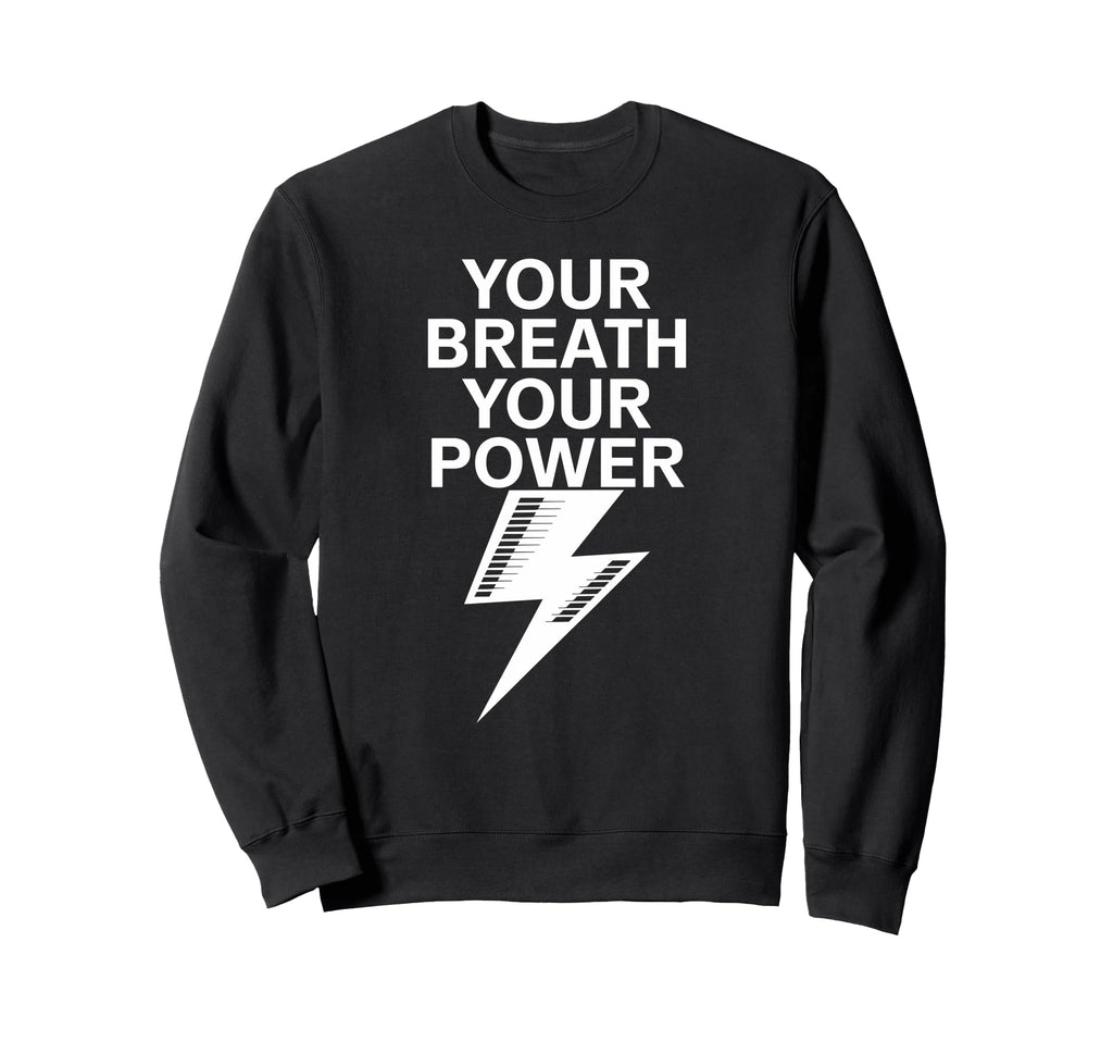 Breathwork Practitioners Mindful Sweatshirt - Minimalist Print Men Women - T-Shirt, Sweatshirt, Hoodie