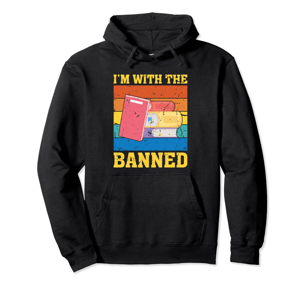 I Read Banned Books Week Librarian Hoodie - Casual Everyday Wear Men Women - T-Shirt, Sweatshirt, Hoodie