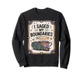 I Saged My Boundaries Funny Spiritual Sweatshirt - Graphic Print Unisex - T-Shirt, Sweatshirt, Hoodie