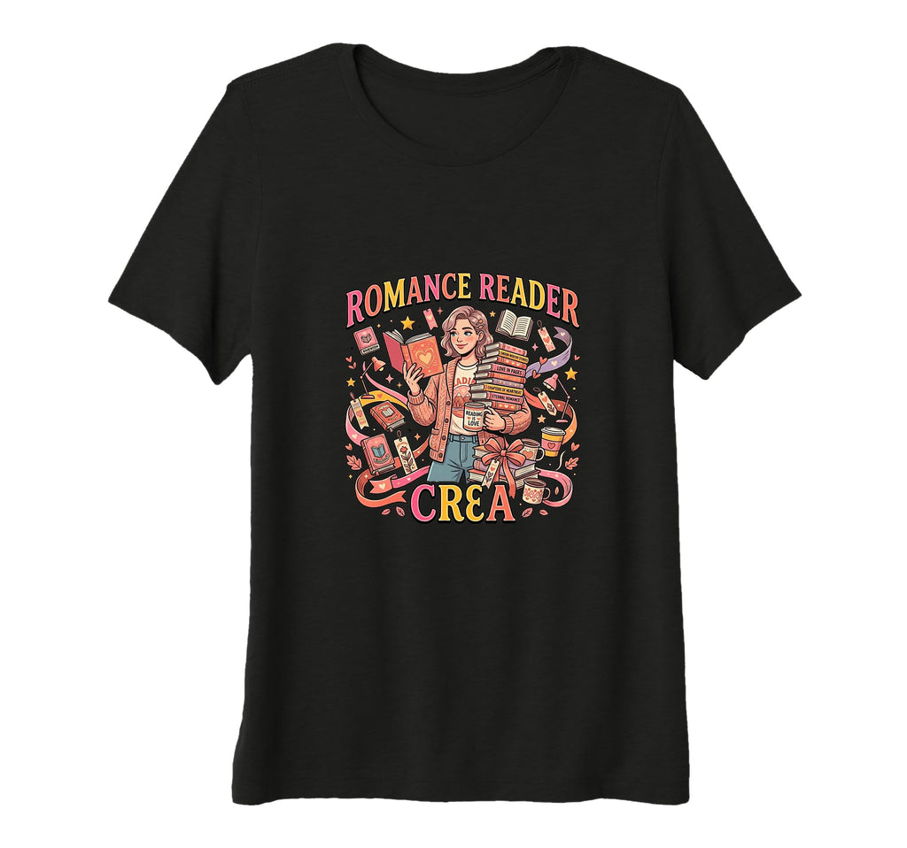Womens Romance Book Lover Aesthetic T-Shirt - Fun Novelty Design Unisex - T-Shirt, Sweatshirt, Hoodie