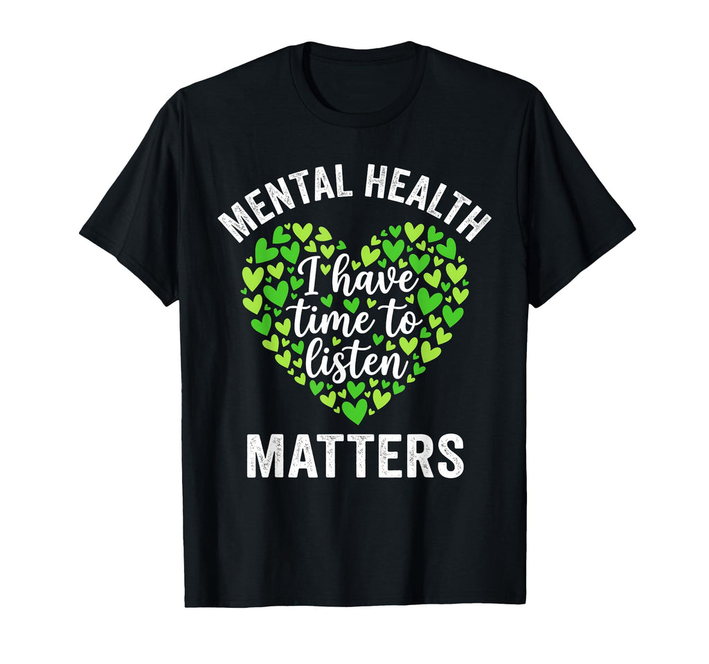 End Stigma Sunflower Mental Health T-Shirt - Fun Novelty Design Unisex - T-Shirt, Sweatshirt, Hoodie