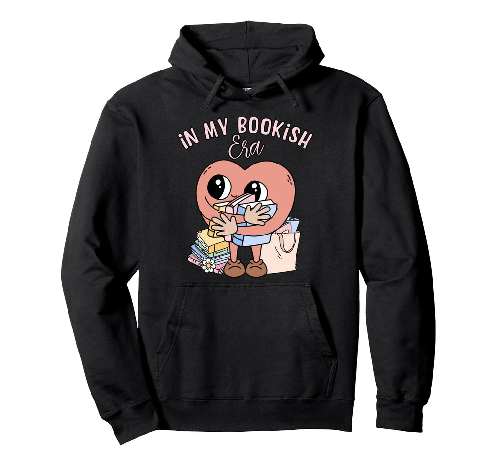 My Bookish Era Book Lover Hoodie - Novelty Apparel Unisex - T-Shirt, Sweatshirt, Hoodie