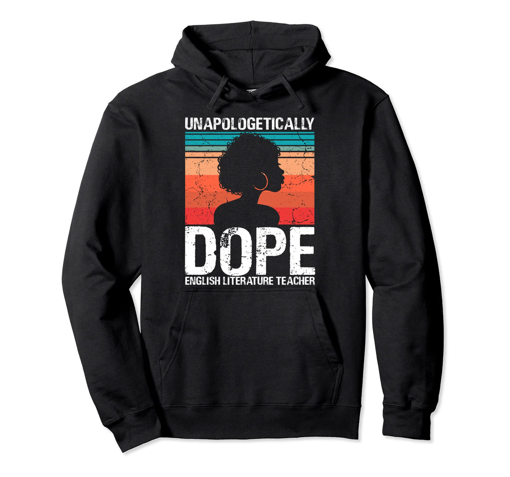 English Literature Teacher Hoodie - Custom Art Print Unisex - T-Shirt, Sweatshirt, Hoodie