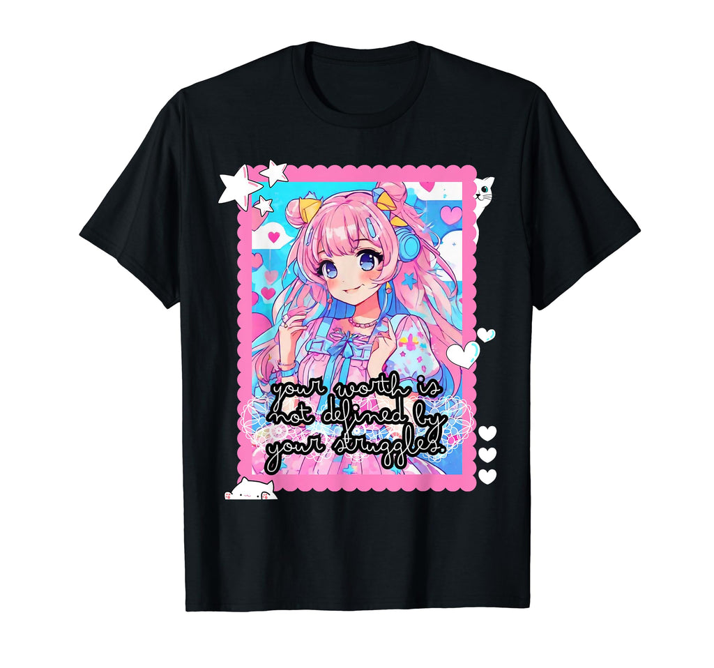 Gothic Dreams Empowered Mind Pastel Goth T-Shirt - Custom Art Print Unisex - T-Shirt, Sweatshirt, Hoodie