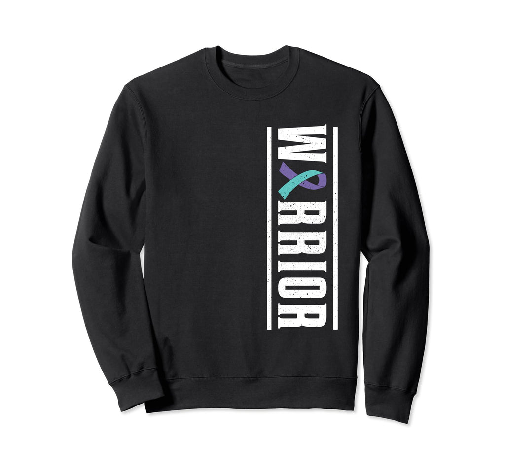 Suicide Awareness Warrior Mental Sweatshirt - Custom Art Print for Adults - T-Shirt, Sweatshirt, Hoodie