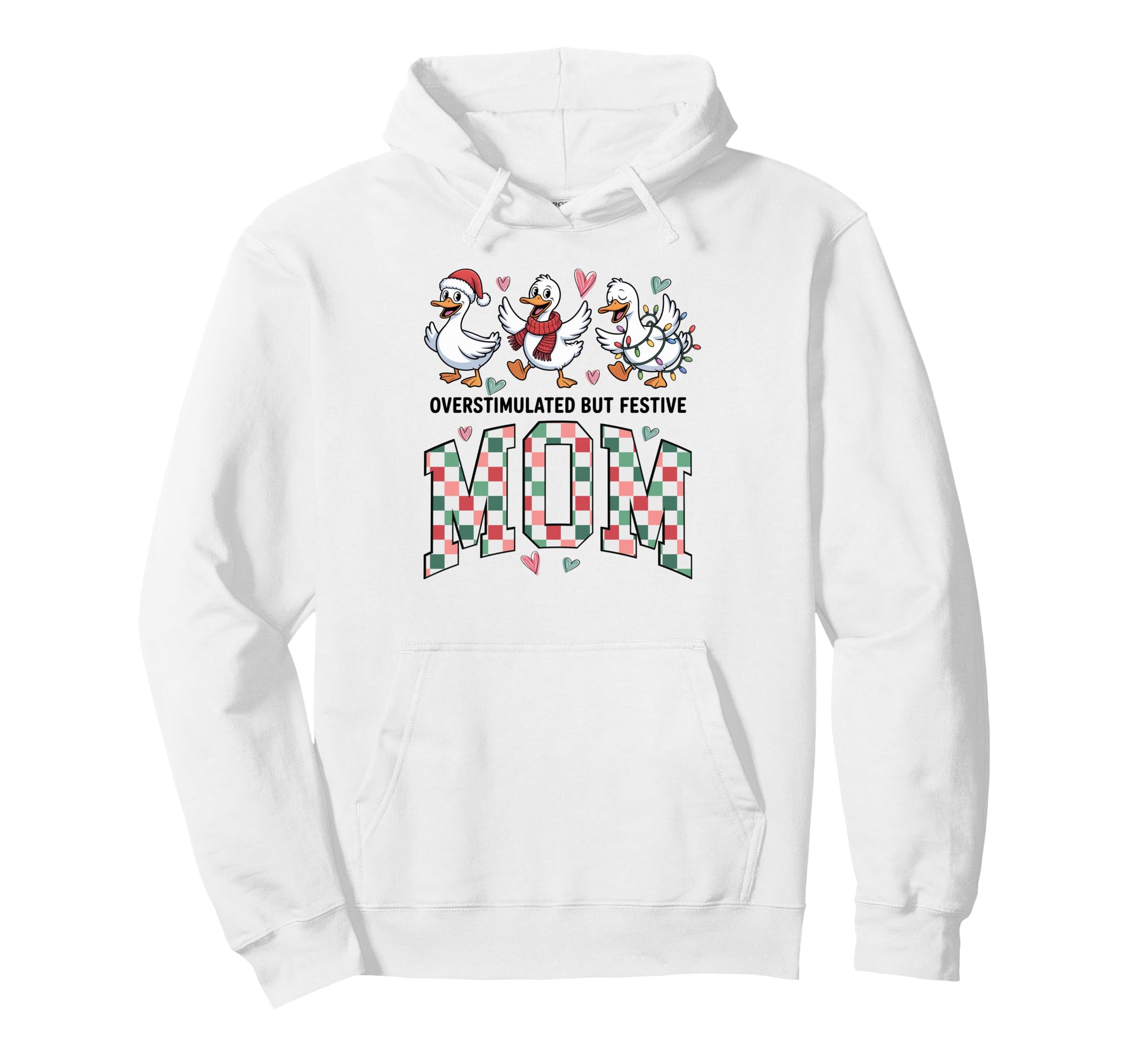 Hilarious Ironic Funny Overstimulated Hoodie - Graphic Print for Adults - T-Shirt, Sweatshirt, Hoodie