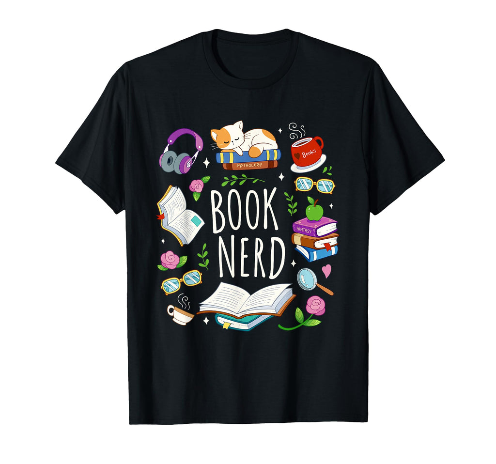 Funny Reader Funny Cozy Book Nerd T-Shirt - Novelty Apparel Men Women - T-Shirt, Sweatshirt, Hoodie