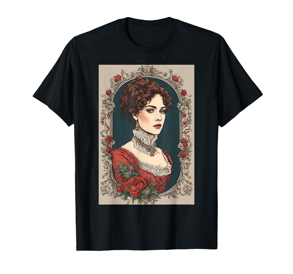 Anna Karenina Mirror Portrait T-Shirt - Unique Graphic Unisex - T-Shirt, Sweatshirt, Hoodie