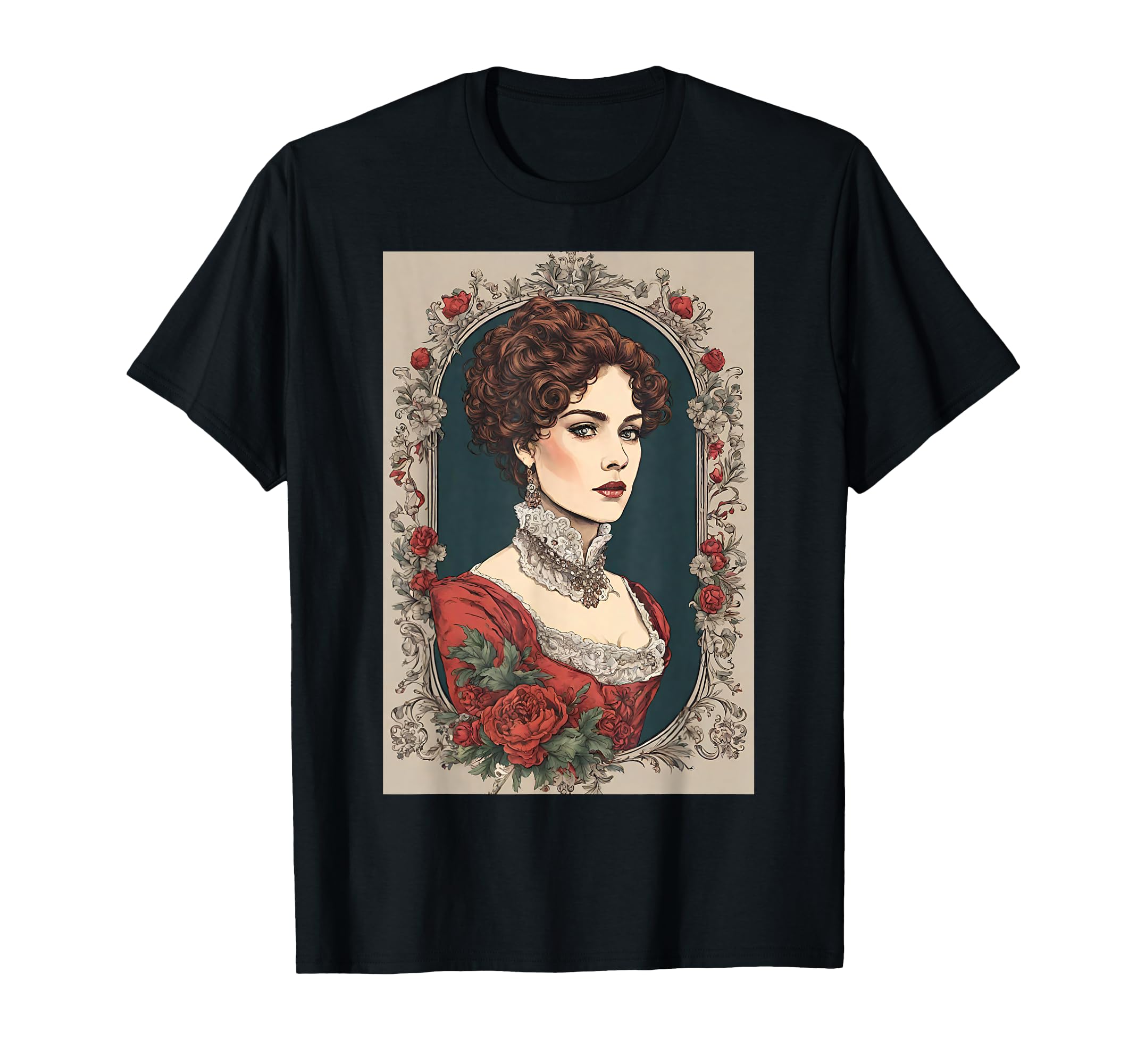 Anna Karenina Mirror Portrait T-Shirt - Unique Graphic Unisex - T-Shirt, Sweatshirt, Hoodie