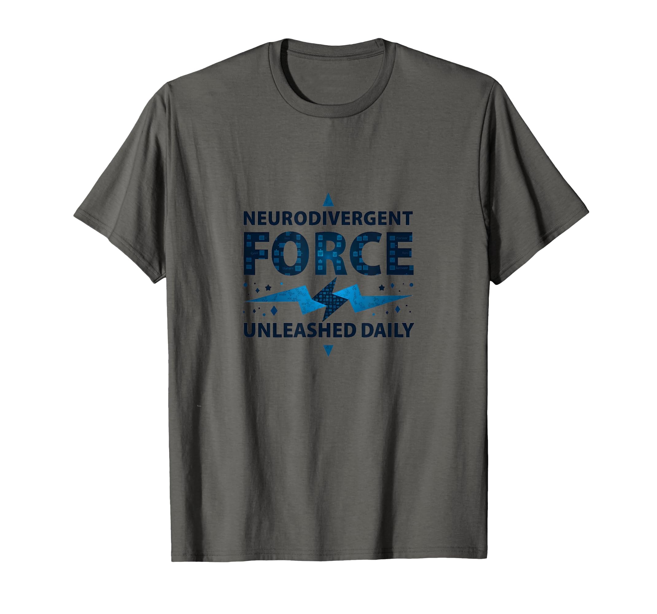 Neurodivergent Force Unleashed Daily T-Shirt - Custom Art Print Unisex - T-Shirt, Sweatshirt, Hoodie