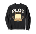 Plot It Builds Character Book Sweatshirt - Custom Art Print for Adults - T-Shirt, Sweatshirt, Hoodie