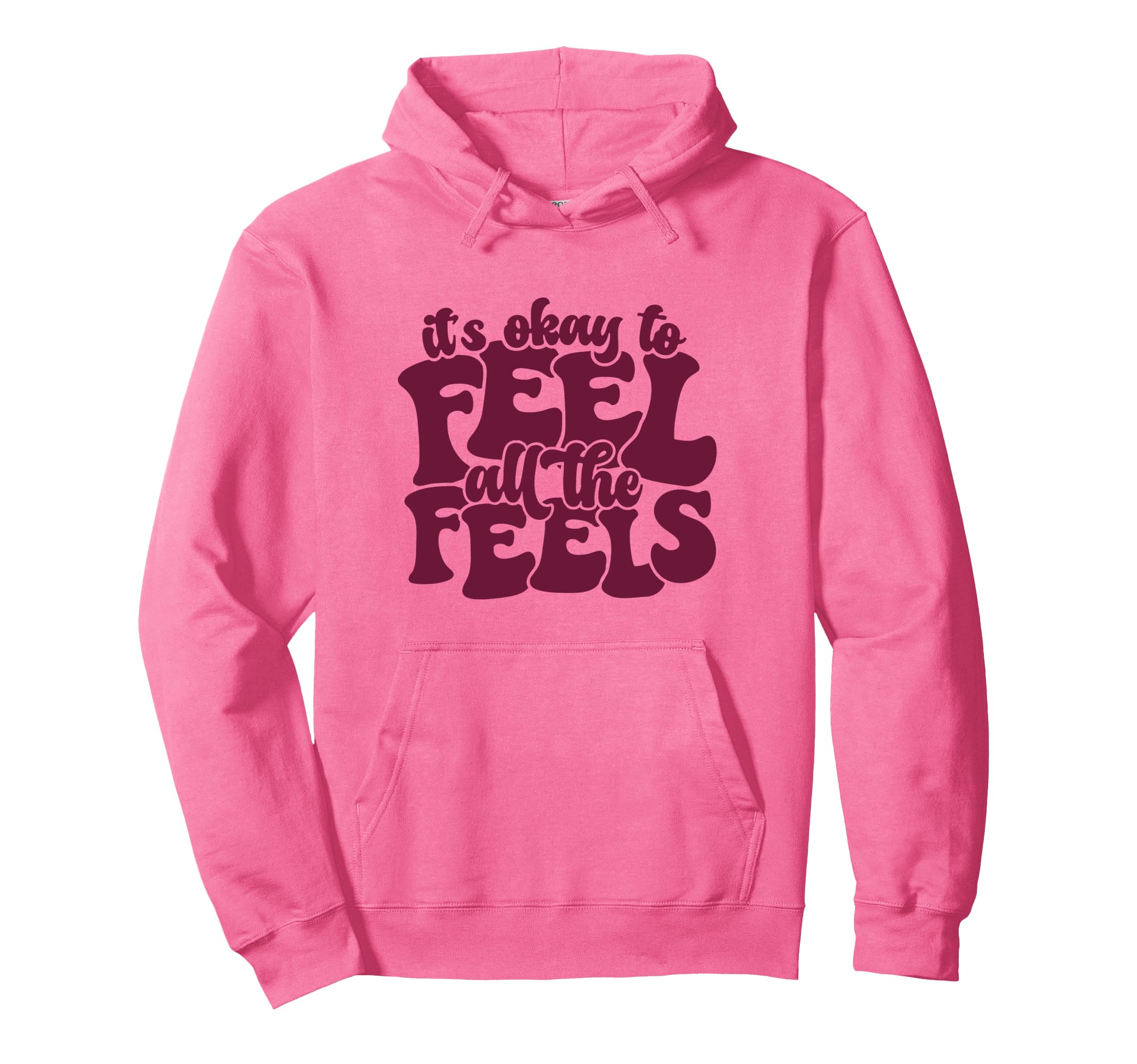 Its Okay To Feel All Feels Sped Teacher Hoodie - Aesthetic Graphic Unisex - T-Shirt, Sweatshirt, Hoodie