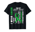 Mental Health Awareness Green Ribbon T-Shirt - Streetwear Style for Adults - T-Shirt, Sweatshirt, Hoodie