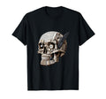 Literature Skull English Teacher T-Shirt - Aesthetic Graphic Men Women - T-Shirt, Sweatshirt, Hoodie