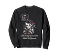 Dark Romance Skeleton Costume Pajama Sweatshirt - Graphic Print Unisex - T-Shirt, Sweatshirt, Hoodie