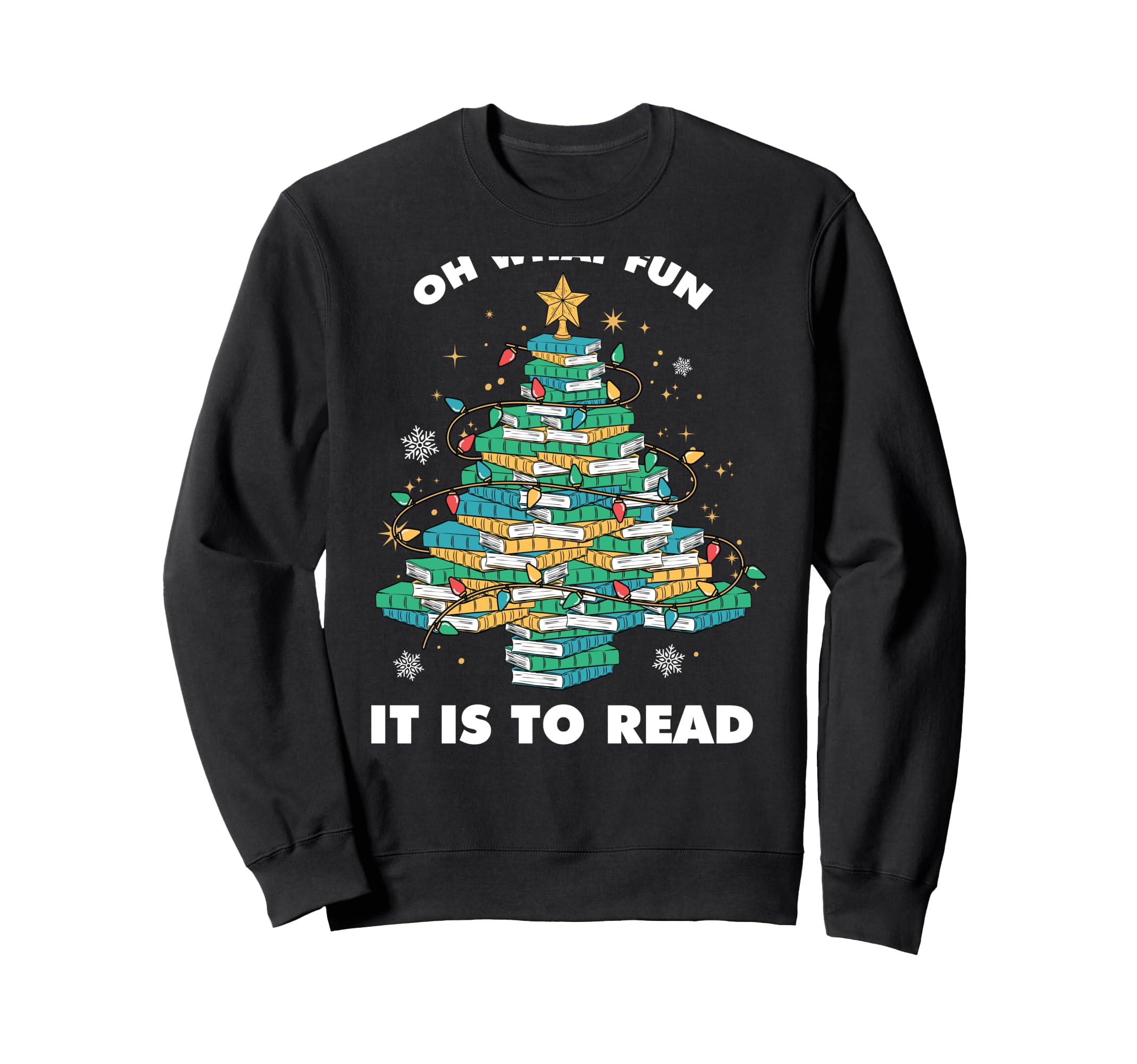 Unique Tree Made Books Reading Sweatshirt - Casual Everyday Wear Unisex - T-Shirt, Sweatshirt, Hoodie