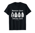 Halloween Social Ghost Club Book T-Shirt - Aesthetic Graphic Men Women - T-Shirt, Sweatshirt, Hoodie