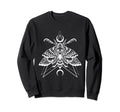 Beautiful Moth Goth Horror Sweatshirt - Aesthetic Graphic Unisex - T-Shirt, Sweatshirt, Hoodie