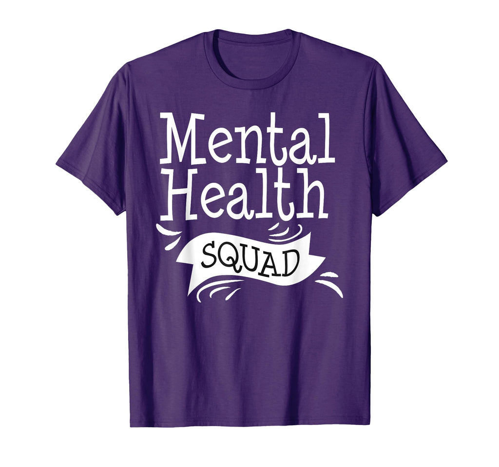 Mental Health Squad Psychologist Social T-Shirt - Minimalist Print Unisex - T-Shirt, Sweatshirt, Hoodie