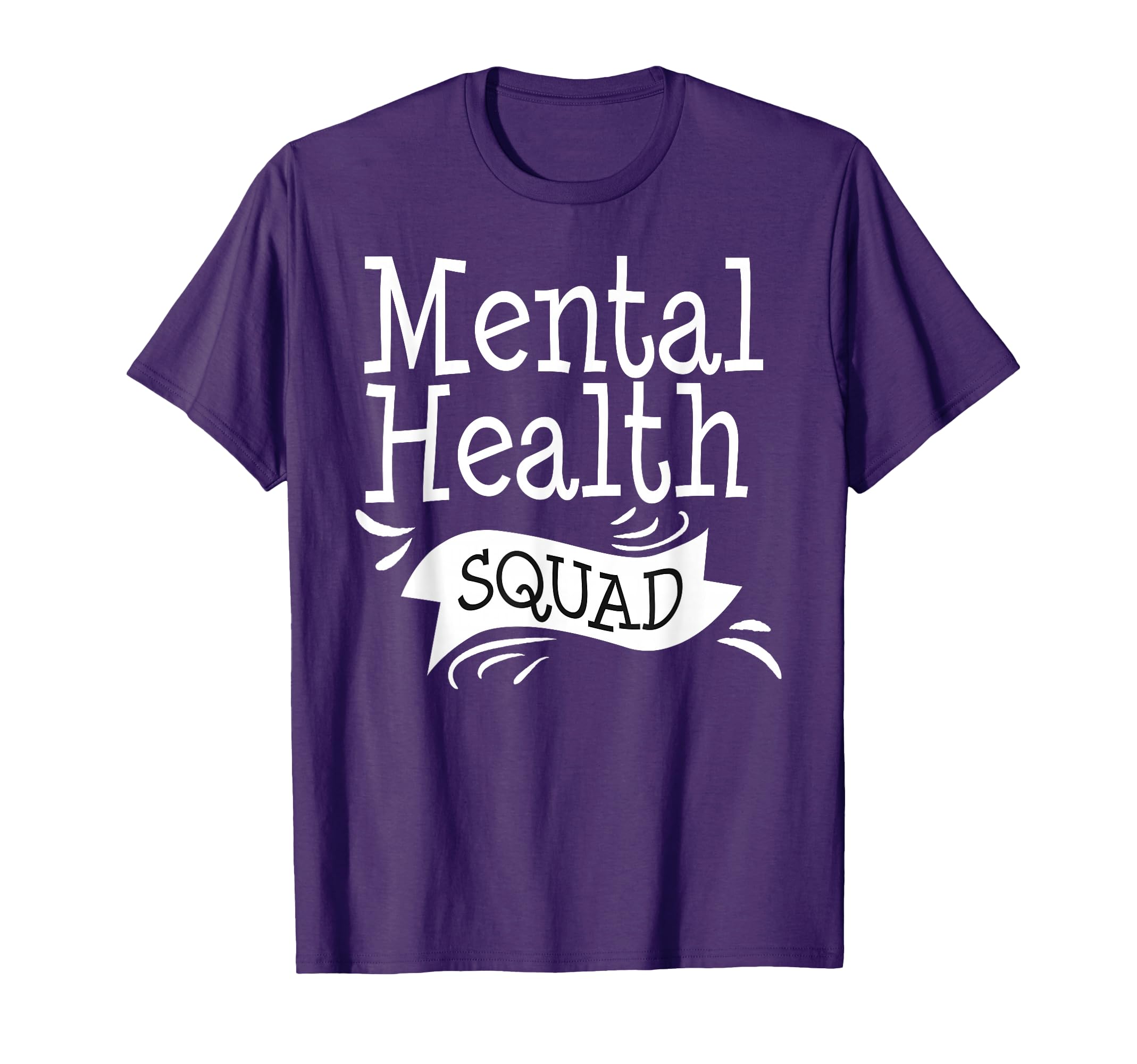 Mental Health Squad Psychologist Social T-Shirt - Minimalist Print Unisex - T-Shirt, Sweatshirt, Hoodie