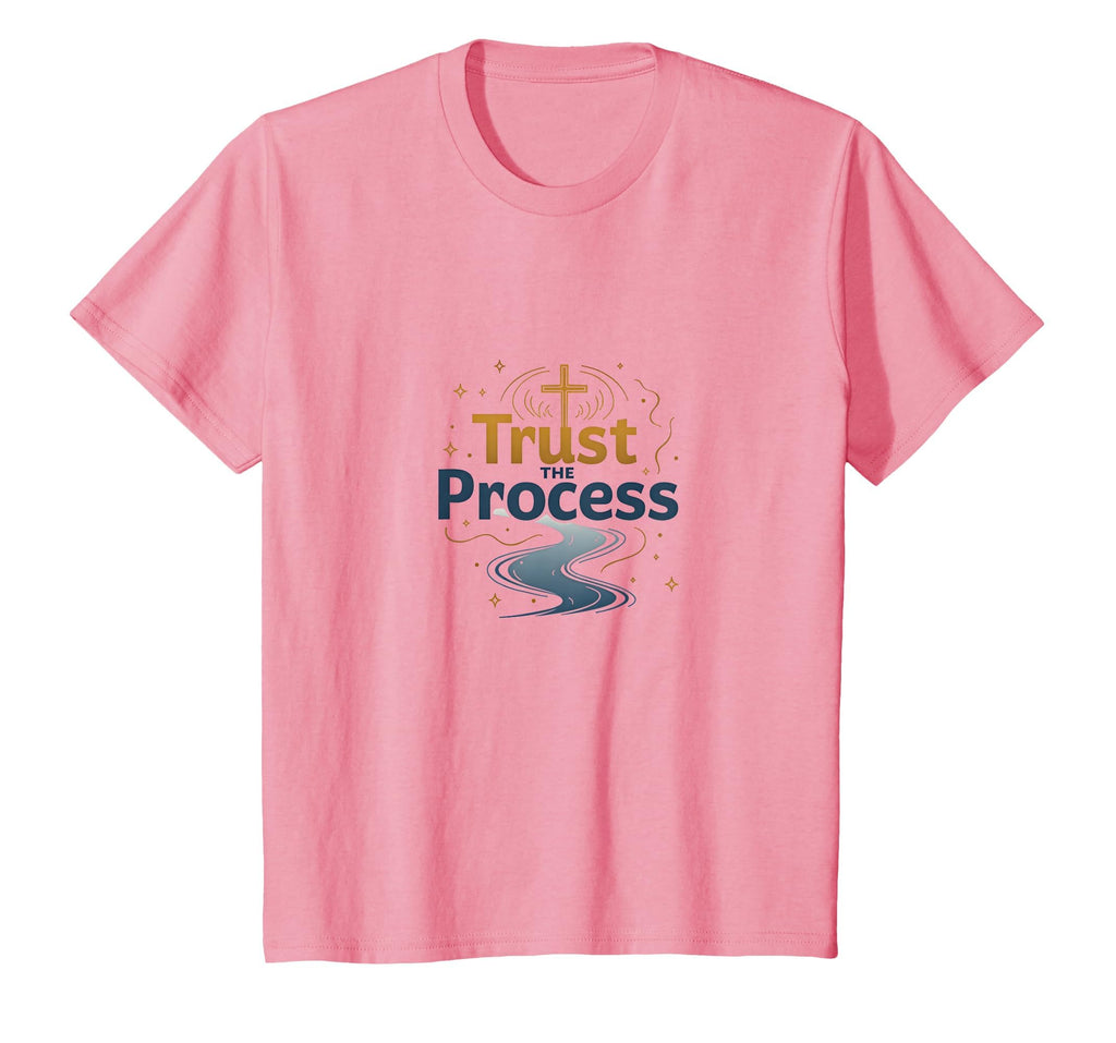 Jesus Saves Trust Process Christian T-Shirt - Minimalist Print Men Women - T-Shirt, Sweatshirt, Hoodie
