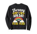 Mental Health And Wellbeing Go To Sweatshirt - Unique Graphic Unisex - T-Shirt, Sweatshirt, Hoodie