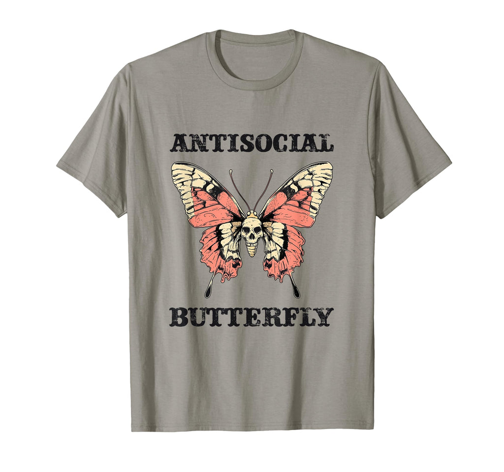 Antisocial Butterfly Gift Sweatshirt - Custom Art Print Men Women - T-Shirt, Sweatshirt, Hoodie