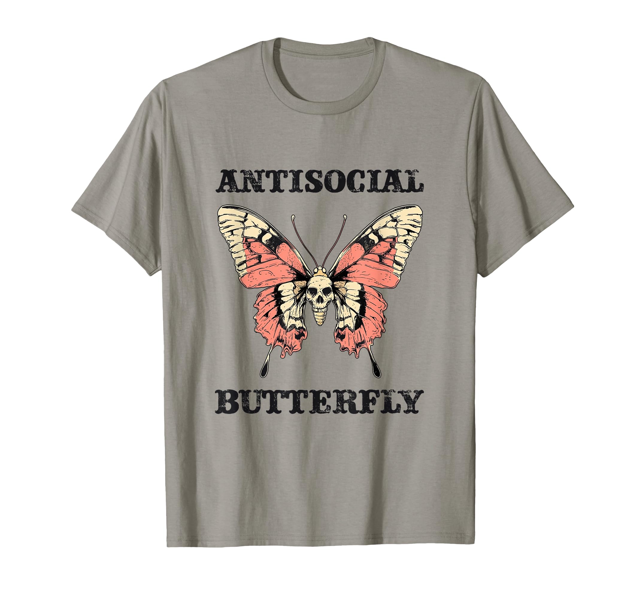 Antisocial Butterfly Gift Sweatshirt - Custom Art Print Men Women - T-Shirt, Sweatshirt, Hoodie