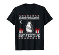 Overstimulated But Festive Ugly Penguin T-Shirt - Trendy Graphic Men Women - T-Shirt, Sweatshirt, Hoodie