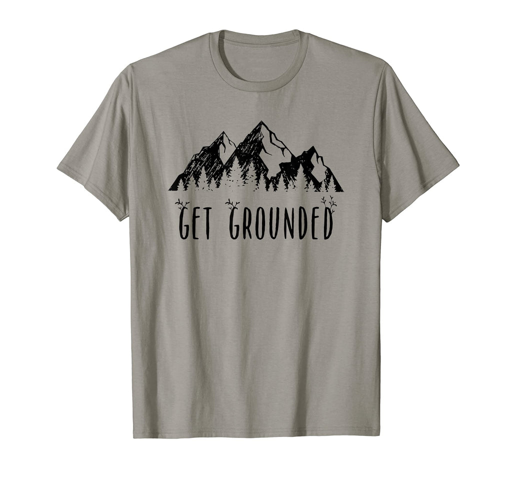 Get Grounded Nature Mindfulness And T-Shirt - Custom Art Print Unisex - T-Shirt, Sweatshirt, Hoodie