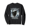Devil Whispered My Ear You Arent Sweatshirt - Graphic Print for Adults - T-Shirt, Sweatshirt, Hoodie