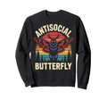 Cryptid Cryptozoology Mothman Hoodie - Casual Everyday Wear Unisex - T-Shirt, Sweatshirt, Hoodie
