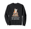 Easily Distracted Cats And Books Sweatshirt - Novelty Apparel Men Women - T-Shirt, Sweatshirt, Hoodie