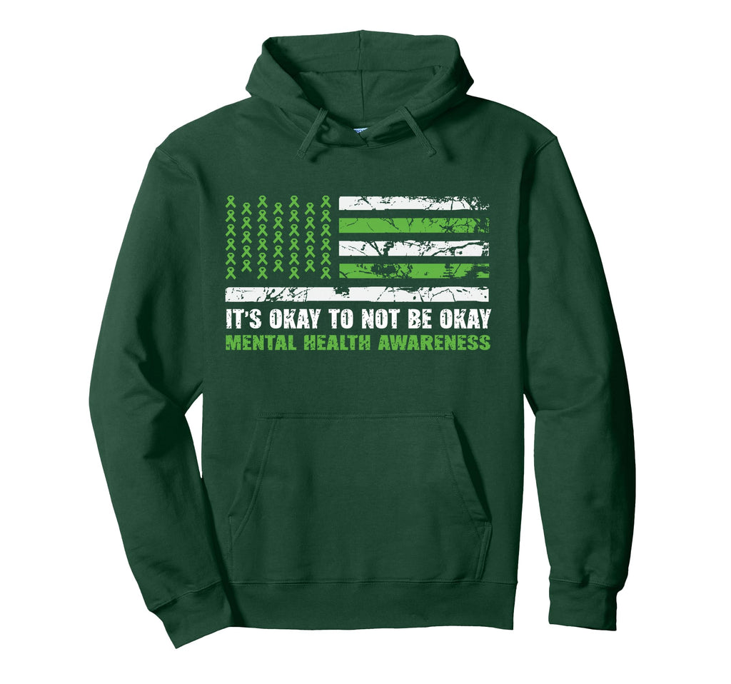 Its Okay To Not Be Okay Mental Health Hoodie - Streetwear Style Unisex - T-Shirt, Sweatshirt, Hoodie