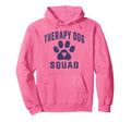 Therapy Dog Team Handler Animal Assisted Hoodie - Unique Graphic Unisex - T-Shirt, Sweatshirt, Hoodie