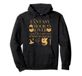 Fantasy Book Lover Dragons And Magic Hoodie - Unique Graphic Men Women - T-Shirt, Sweatshirt, Hoodie