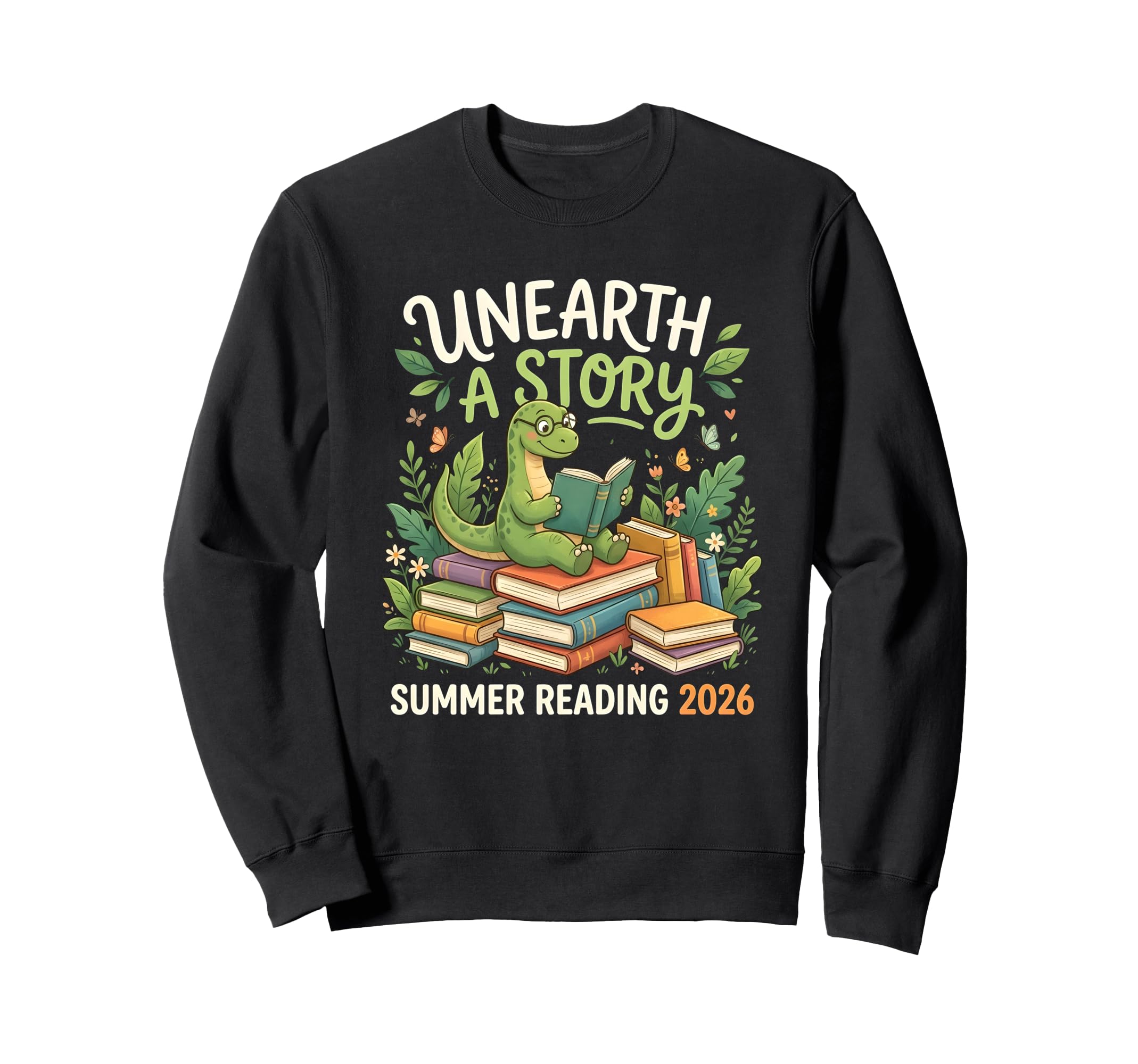 Unreath Story Summer Library Reading Sweatshirt - Novelty Apparel Unisex - T-Shirt, Sweatshirt, Hoodie