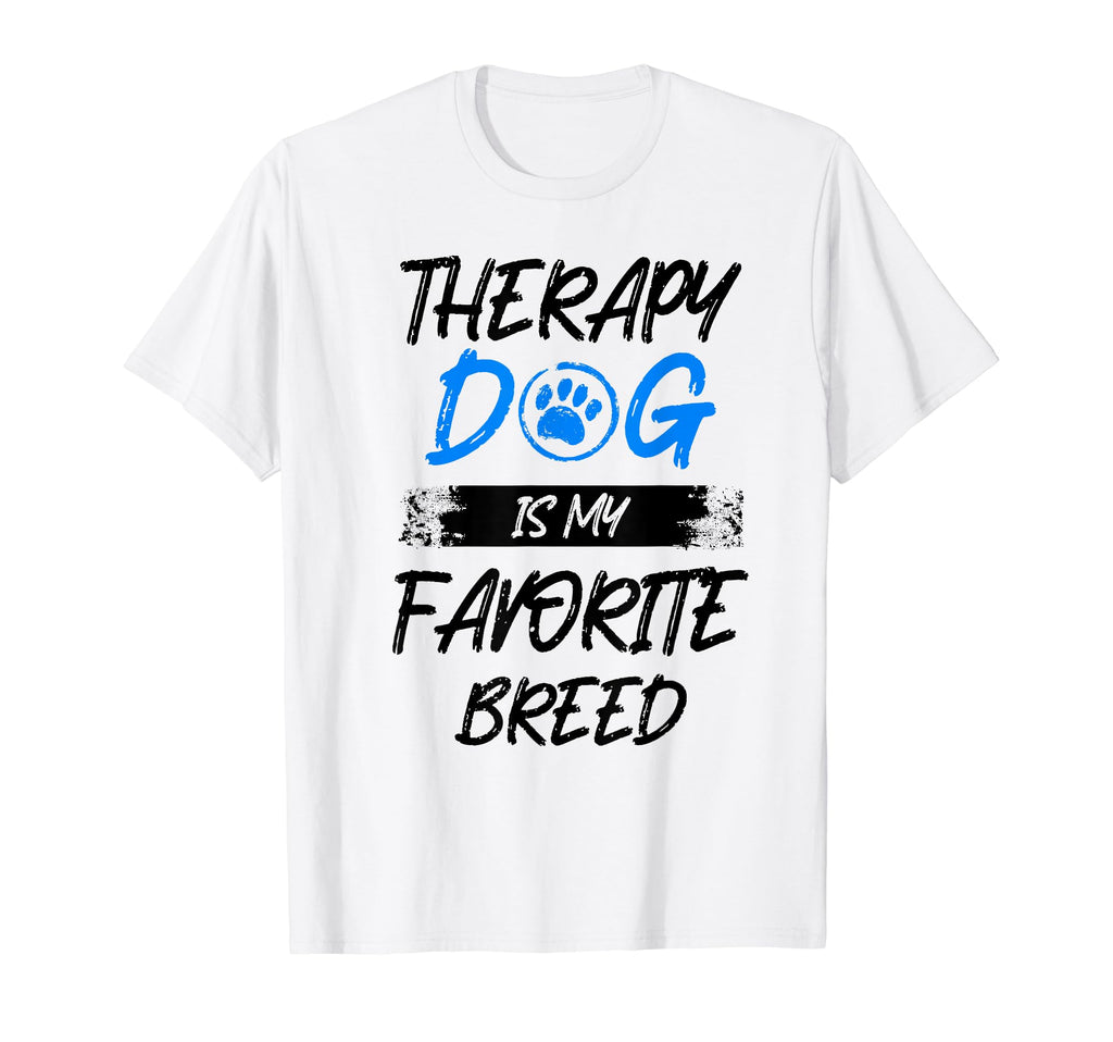 Therapy Dog Team Therapy Dog Mom Dad T-Shirt - Trendy Graphic Unisex - T-Shirt, Sweatshirt, Hoodie