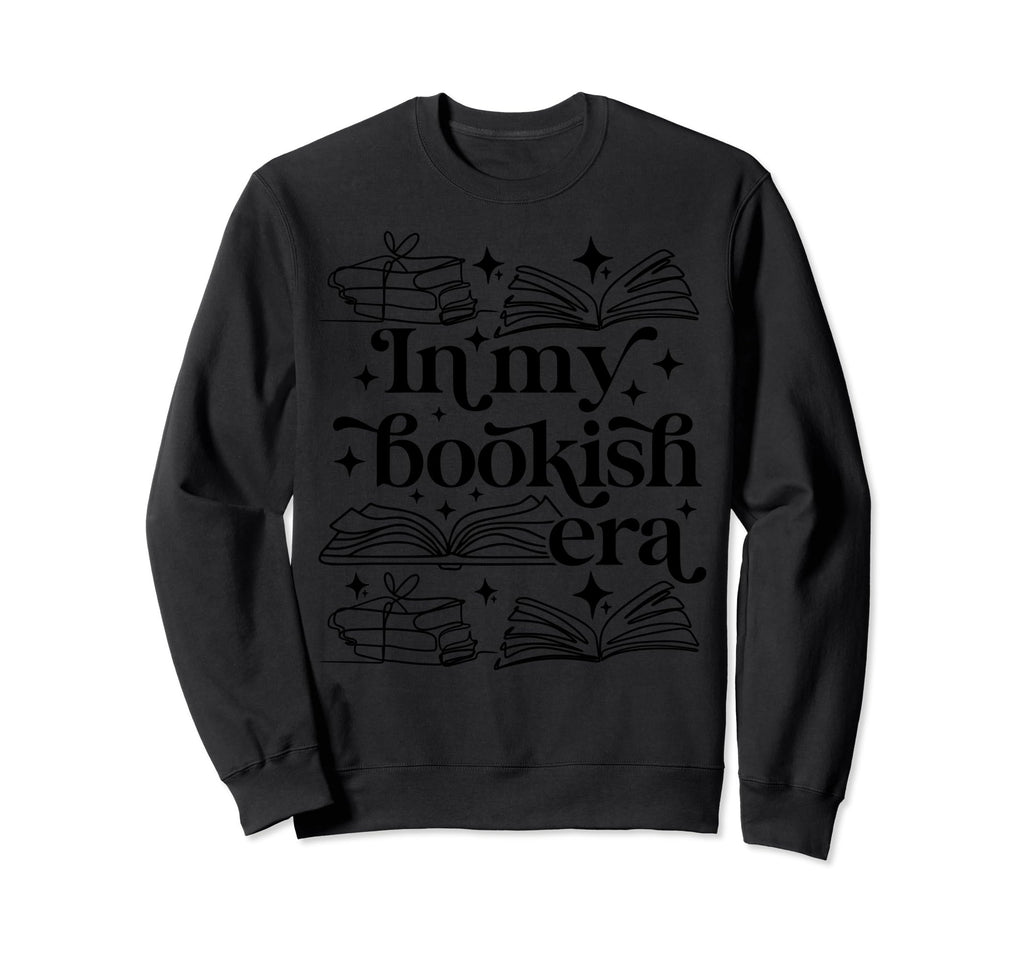 My Bookish Era Book Lover Sweatshirt - Graphic Print for Adults - T-Shirt, Sweatshirt, Hoodie