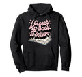 I Closed My Book To Be Here Book Lover Hoodie - Graphic Print Unisex - T-Shirt, Sweatshirt, Hoodie