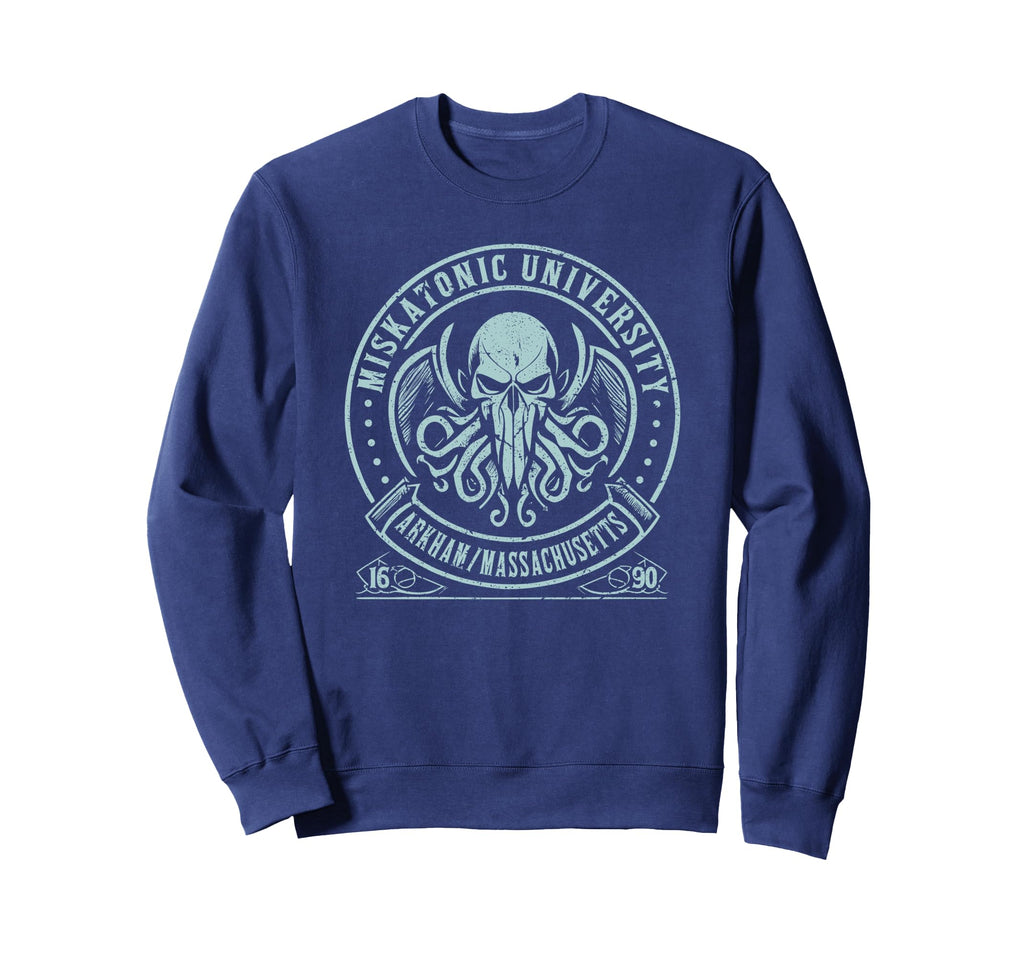 Miskatonic University Cosmic Sweatshirt - Casual Everyday Wear Men Women - T-Shirt, Sweatshirt, Hoodie