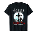 Jeus Is My Savior Fishing Is My T-Shirt - Fun Novelty Design for Adults - T-Shirt, Sweatshirt, Hoodie